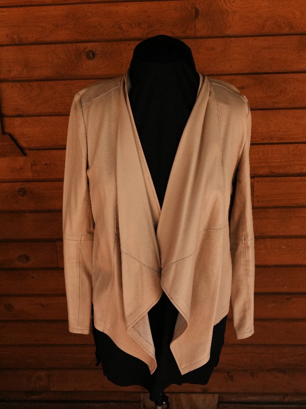 Eileen Fischer: The Fischer Project Lambskin Leather Jacket